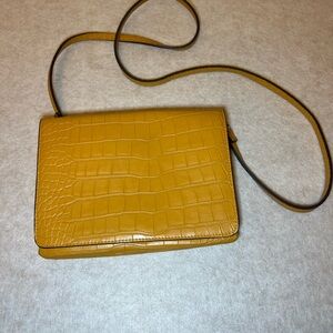 H&M mustard crossbody bag‎